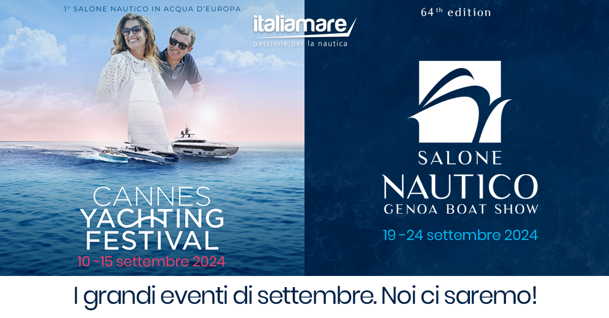 In arrivo i Saloni Nautici di Cannes e Genova